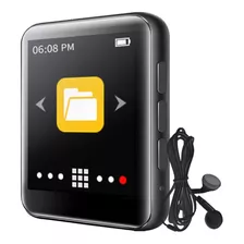 Mini Mp3 Player Bluetooth Ruizu M4 8gb Radio Academia Fone