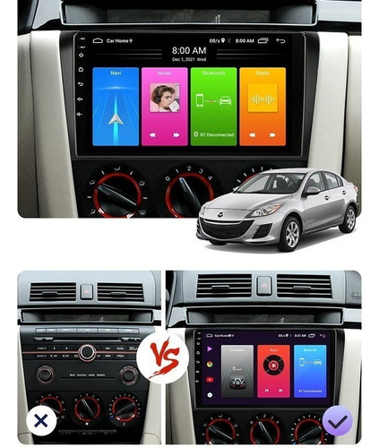 Android Coche Estreo 2g+32g Para Mazda3 Wifi Gps Carplay Foto 7