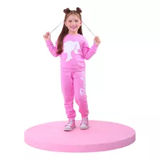 Conjunto Infantil Menina Inverno Blogueirinha Manga Longa 