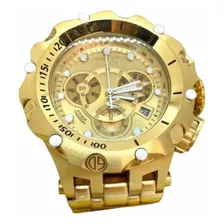 Relógio Invicta Hybrid Venom Original Banhado Ouro 18k