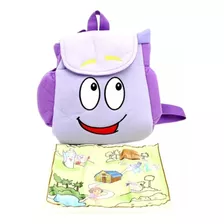 Mini Mochila Dora La Exploradora Con Mapa Lonchera Infantil