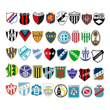 Coleccion De 169 Escudos De Futbol De Argentina Vectores