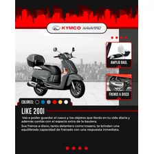 Kymco Like 200 - Retira En El Dia Y Fin@nci@ En 12 Tasa0