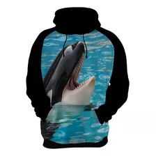 Moletom Casaco Orca Baleia Assassina Animais Marinhos 1