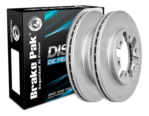 Foto de Discos De Freno Marca Brake Pak Para Nissan D21 4x2