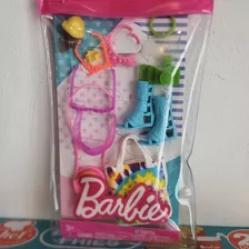 Accesorios Barbie Original Lentes Bota Cubrebocas Y Mas