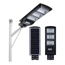 Lampara Reflector Solar Led 90w Para Poste Alumbrado Publico