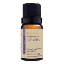 Óleo Essencial Lavanda 100% Natural Via Aroma 10ml