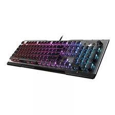 Teclado Mecánico Para Juegos Rgb, Plateado Roccat