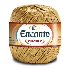 Linha Fio Encanto Para Croche 128m Circulo 100% Viscose