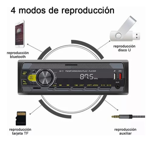 Estereo Mp3 Bluetooth Para Nissan Sentra Se-r 2009 - 2011 (h Foto 6