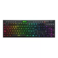 Teclado Mecánico Gamer Redragon Horus K618rgb-wireless-red S