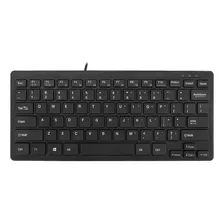 Teclado Ergonómico Con Cable Adesso/black