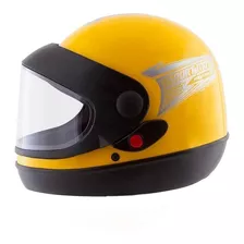 Capacete Para Moto Integral Pro Tork Sport Moto Sport Moto Amarelo Solid Tamanho 60 