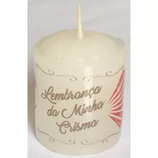 15 Velas Lembrança De Crisma