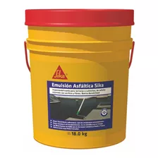 Sika Emulsión Asfáltica Impermeabilizante Para Cubierta 18kg