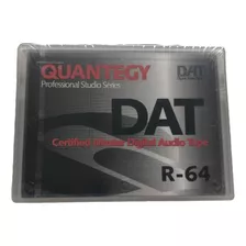 Fita Cassete Dat Digital Audio Tape Quantegy R-64 Lacrada