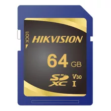 Cartão De Memória Hikvision Sdxc P10 Series 64gb