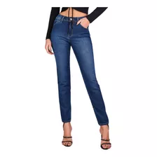 Calça Jeans Feminina Curve Cigarrete Lado Avesso