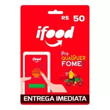 Ifood Card Gift Card Ifood Melhores Preços 50 Reais