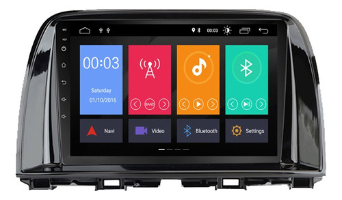 Android Carplay Mazda Cx5 12-17 Wifi Gps Radio Touch Mirror Foto 4