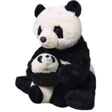 Peluche Panda Para Mamá Y Bebé De Wild Republic, Animal De P