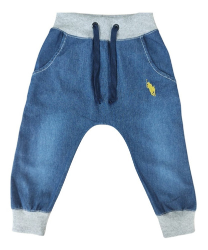 Calça Jogger Jeans Leve I Roupa Para Bebê -  Infantil