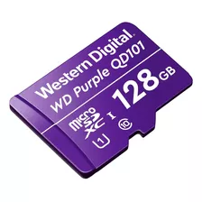 Tarjeta De Memoria Micro Sd 128gb Wd Purple Cámara - Cover