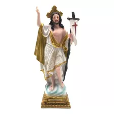 Imagem Jesus Ressuscitado 31 Cm - Resina