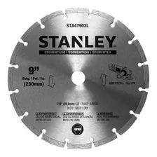 Disco Diamantados 9 Stanley Sta47902l Color Plateado