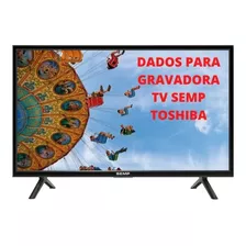 Arquivo Dados Memória Flash Eprom Tv Semp Toshiba Le3256(b)w