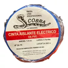 Cinta Aislante Adhesiva Colores Cobra X6