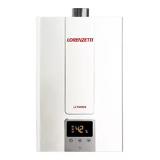 Aquecedor A Gás Lorenzetti Lz1600de 15 Litros Glp Cor Branco 127v/220v