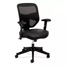 Silla De Trabajo Prominente De Cuero Hon - Silla De Tr