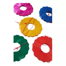 Guirnalda Plástica Colores-decoración-cotillón-upd- X 10 U.