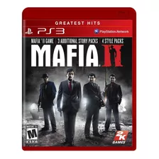 Mafia 2 Greatest Hits + 3 Dlc - Midia Fisica Ps3 Novo 