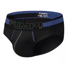 Cueca Pump Sonic Brief Slip Preta N69-51