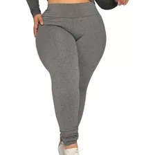 Roupa Fem Calça Leging Plus Size Leg Suplex Cós Duplo Lindas