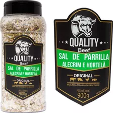 Sal De Parrilla Quality Beef 900g Churrasco Parilha Premium