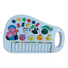 Piano Infantil Teclado Musical Educativo Bebe Criança Bichos