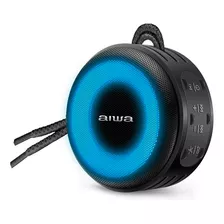 Caixa Speaker Aiwa Bluetooth Luzes Multicores Ip65 Aws-sp-02