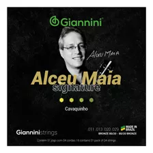 Encordoamento Cavaquinho Giannini Alceu Maia Sscvam C/nfe