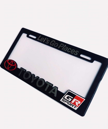 Par Portaplaca Toyota Gr Yaris Hilux  Supra Prius Avanza Foto 3