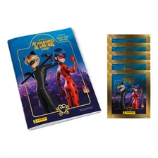 Miraculous As Aventuras De Ladybug Kit Álbum + 25 Figurinhas