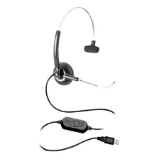 Headset Usb C/tubo Removível Stile Voice Guide Voip Felitron