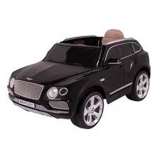 Carrinho Elétrico Bentley Bentayga 12v Banco De Couro E Cont