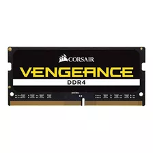 Memoria Ram Vengeance Gamer Color Negro 8gb 1 Corsair Cmsx8gx4m1a2666c18