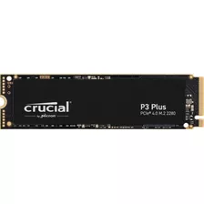 Disco Duro Nvme M.2 Ssd Crucial P3 Plus 500gb Gen4 5000mb/s 