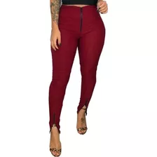 Calça Feminina Bengaline Montaria Lançamento Ziper Tratorado