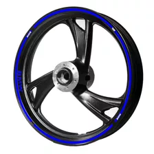 Friso Refletivo Para Roda Moto Bmw K 1200 S Azul